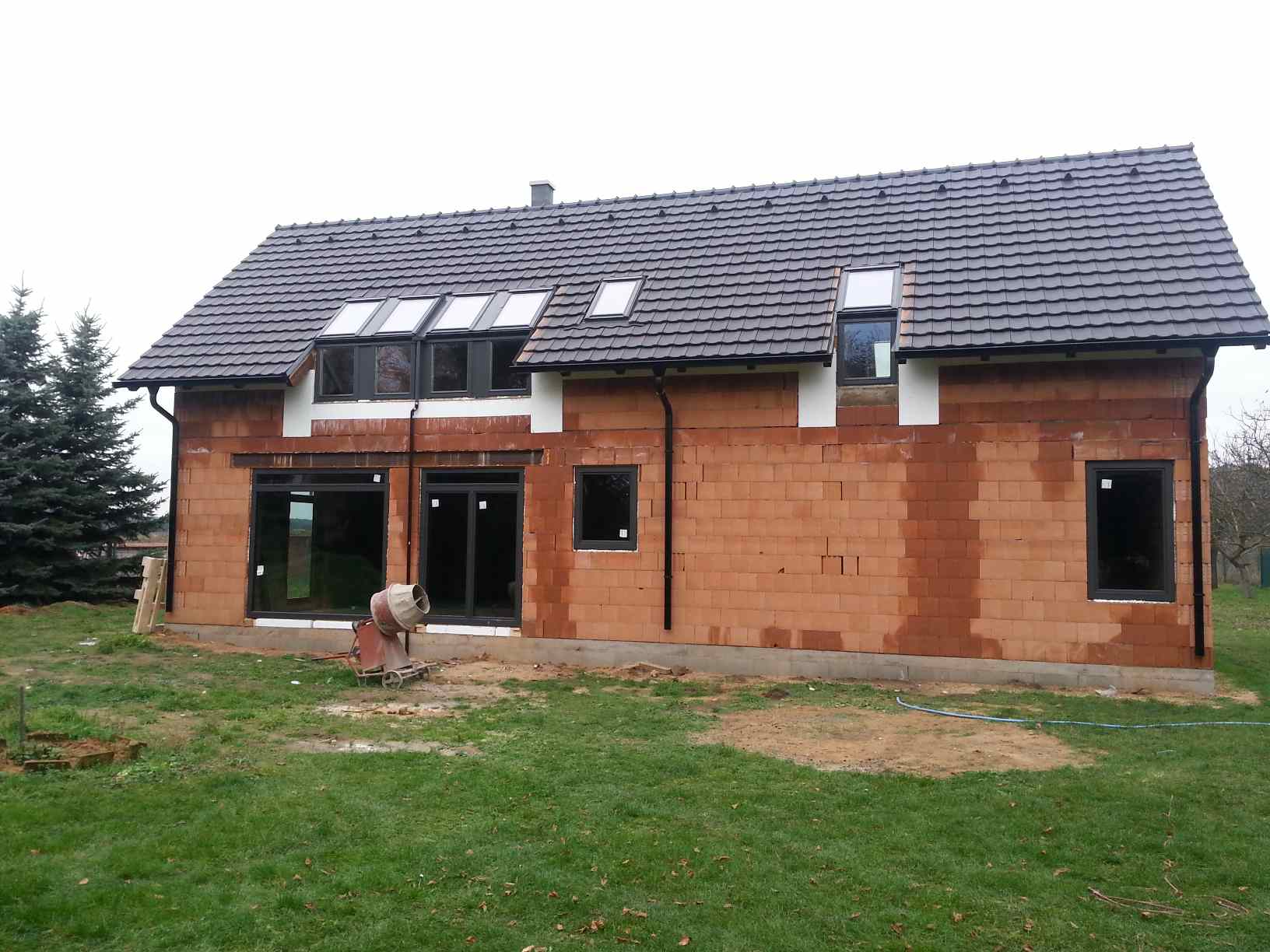 Dřevěná fasáda